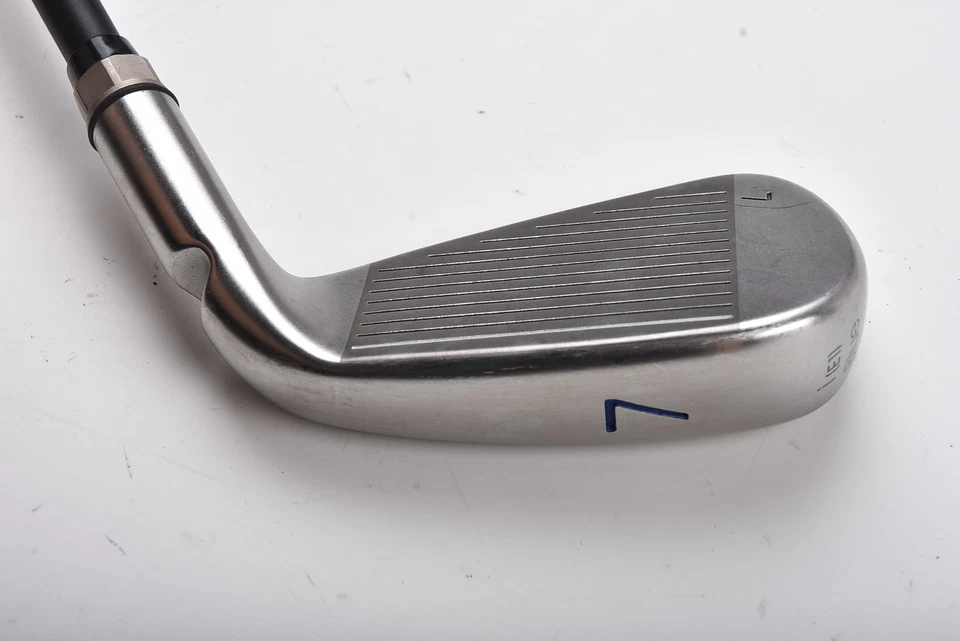Left Hand Ping i E1 #7 Iron / Blue Dot / Stiff Flex Ping TFC 189 Shaft / Demo - Image 3 of 4