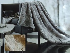 Coperta in eco pelliccia calda invernale plaid 200 x 240 cm Gf. Ferrari Viola