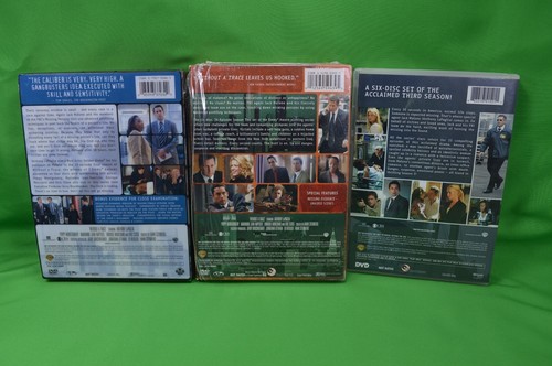 WITHOUT A TRACE DVD Set,3 Complete Seasons 1, 2, 3 Mint Preowned - Foto 3 di 3