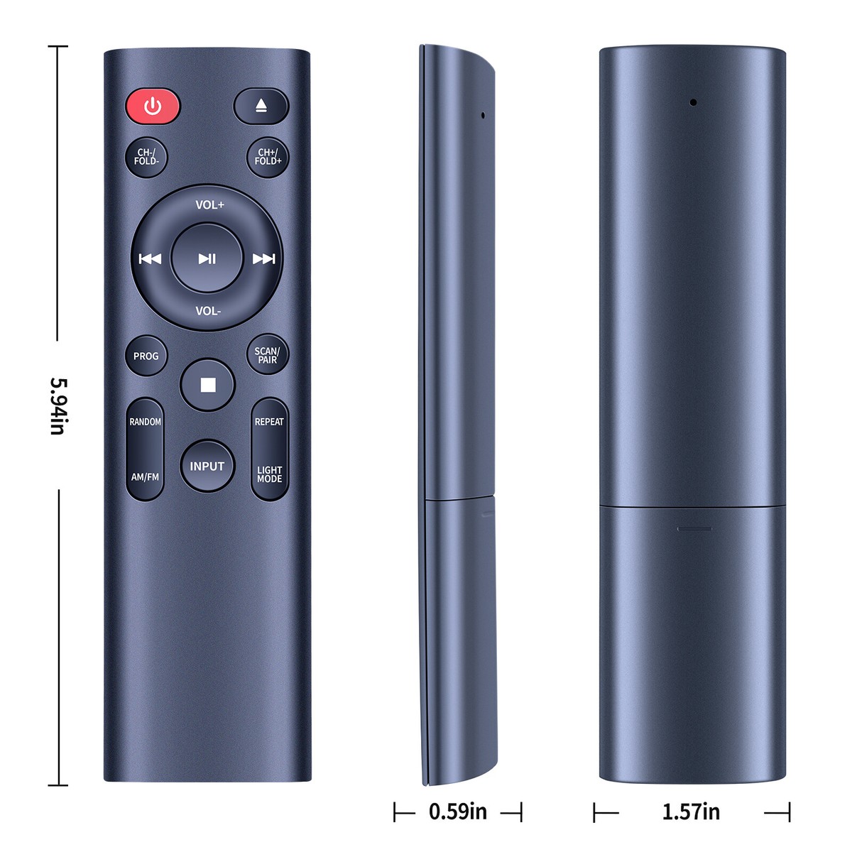 New Remote Control Work For Crosley CR1704A-WM Full Size Digital