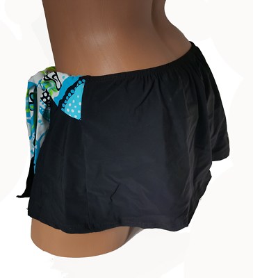Gonna Da Bagno 2 Bikini Bambù - Nero Taglia L (12/14) Donna - Costume Intero?