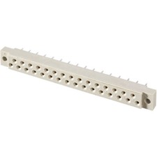 Conec 102A10089X Female Connector DIN 41617 31 Pins Class 3 PCB Mount
