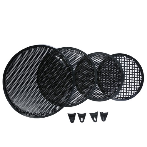 New 8/10/12 Inch Grill Mesh Black for Car Subwoofers and Loudspeakers (12inch) - Picture 2 of 5