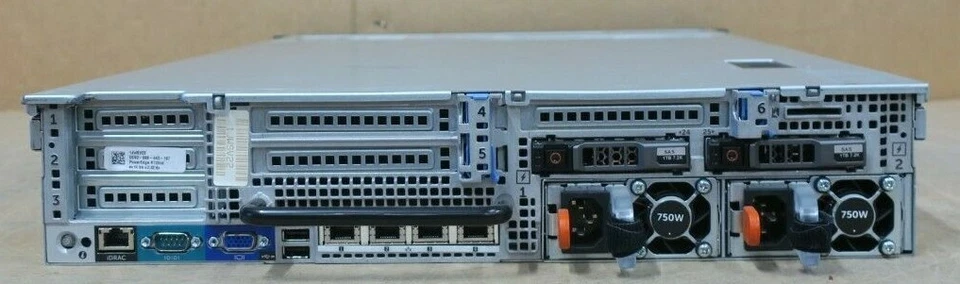 Dell PowerEdge R720xd 8C E5-2650v2 2.60GHz 96GB Ram 24x 1TB 2x 600GB 2U Server - Image 3 of 3