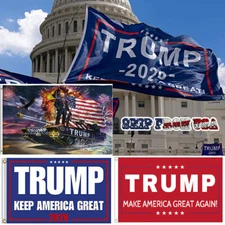 Donald Trump President Election Flag Keep America Great Again 3'x5'
