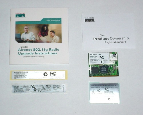 NEW! ~ Cisco Aironet 1200 AIR-MP21G-A-K9 Radio Upgrade Module 802.11G 54 - Picture 5 of 5