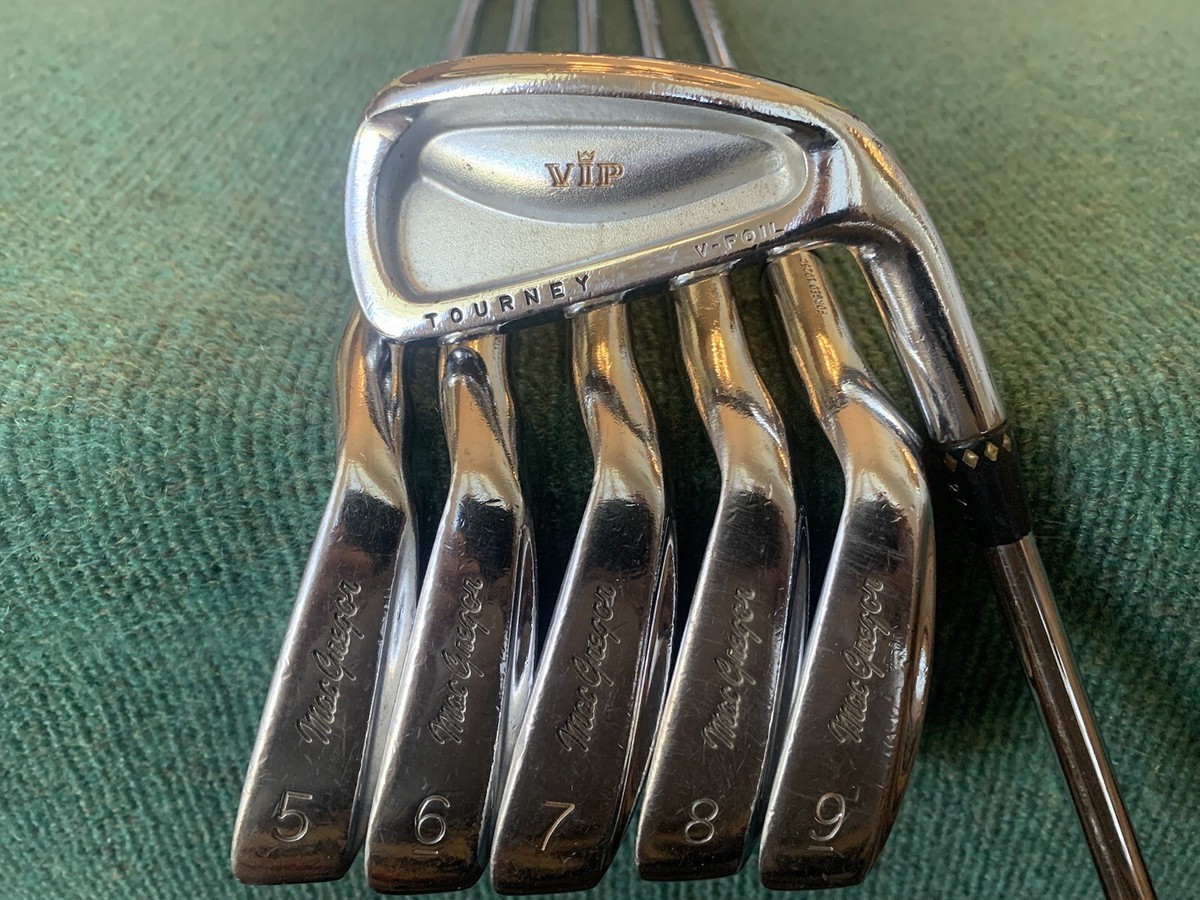 MacGregor VIP Tourney V-Foil 1025C Forged Iron Set - RH, 4-9 MacGregor VIP Tourney V-Foil 1025C Forged Iron Set - RH, 4-9