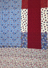 5 Fabric Remnants July 4 Patriotic USA Quilt Craft America Red White Blue 2.5 yd