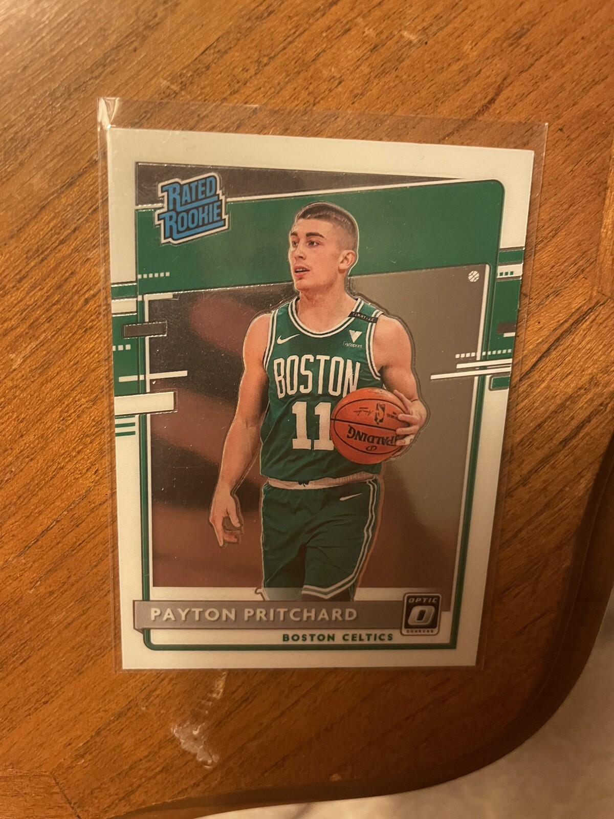 PAYTON PRITCHARD 2020-21 DONRUSS OPTIC RATED ROOKIE CARD #176 Boston Celtics RC