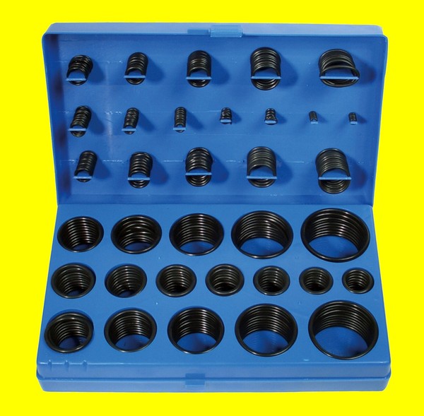 BGS 8045 Sortiment O-Ringe Gummiringe Dichtungsringe 419 Tlg NEU Metrisch-image