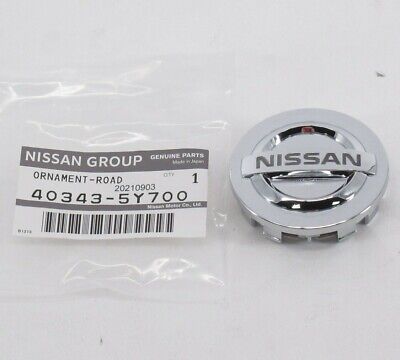 Genuine OEM Nissan 40343-5Y700 Wheel Center Cap (1) Chrome Genuine OEM Nissan 40343-5Y700 Wheel Center Cap (1) Chrome