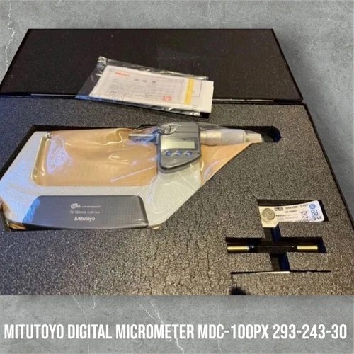 Mitutoyo Digital Micrometer MDC-100PX 293-243-30 75-100mm IP65 Coolant Proof