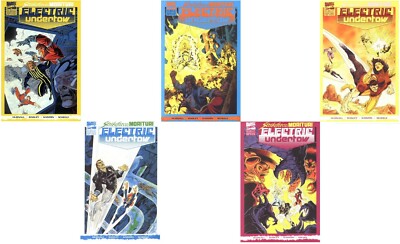 STRIKEFORCE MORITURI: ELECTRIC UNDERTOW Vol 1 (1989) #1 - #5 Set - Back Issues