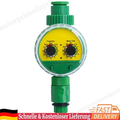 Garden Watering Timer Double Dial Control Water Hose Timer for Lawn Flower Plant