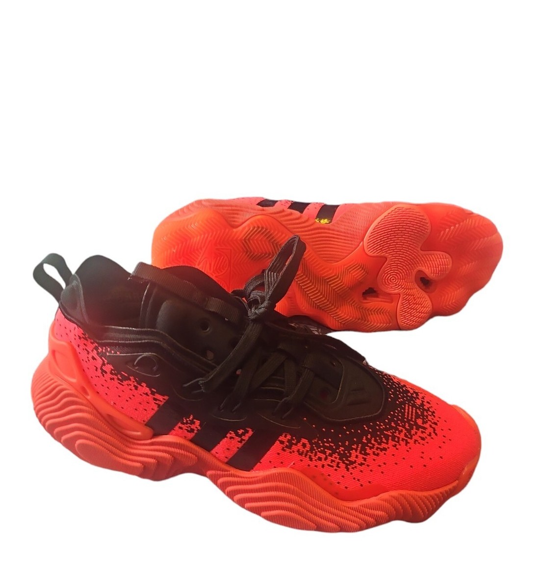 Adidas Trae Young 3 IF2114 Mens 7 Basketball Shoes Scarlet Black Red adidas Trae Young 3 Basketball Shoes | Better Scarlet / Core  main image 3