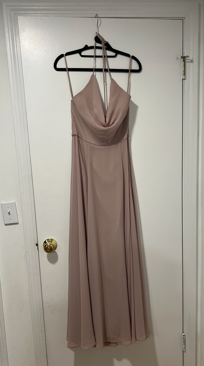 nouvelle bridesmaid dresses Bella Bridemaids Amsale Dress Alyssa MSRP $270 Worn Once fiorella half sleeve maxi dress green Blmnix Fit & Flare Color:Perfect Pink