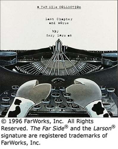 Last Chapter and Worse by Gary Larson: Used