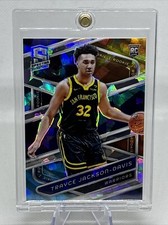 2023-24 Spectra #175 Trayce Jackson-Davis /49 Cracked Ice Warriors Rookie NM+