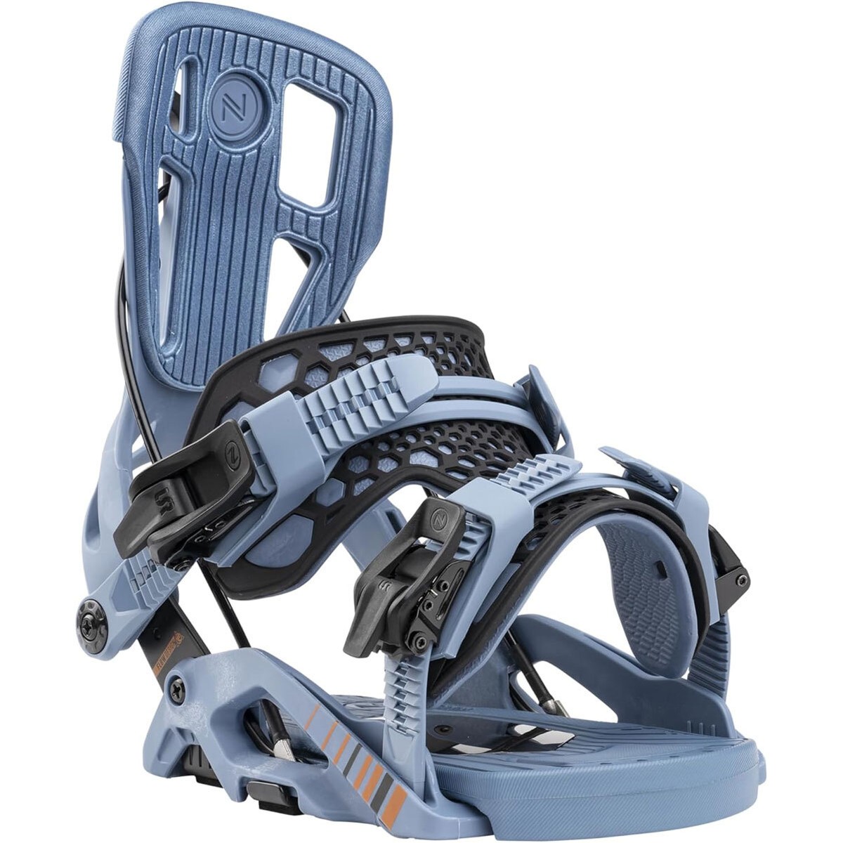 NIDECKER Men's Flow Fuse Fusion Slateblue Snowboard Bindings (N.25