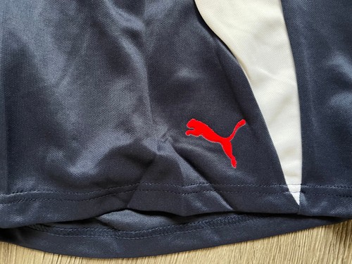1. FC Köln Puma Short Hose Rarität 2001 / 2002 Gr. XL / 8 Navy Weiß Rarität NEU - Bild 4 von 5