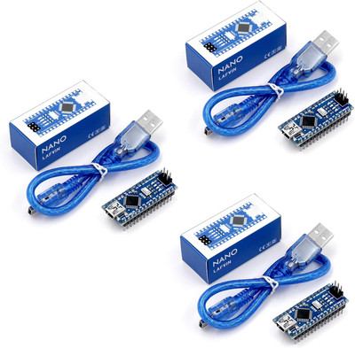 Nano V3.0, Nano Board Atmega328P 5V 16M Micro-Controller Board Compatible wit...