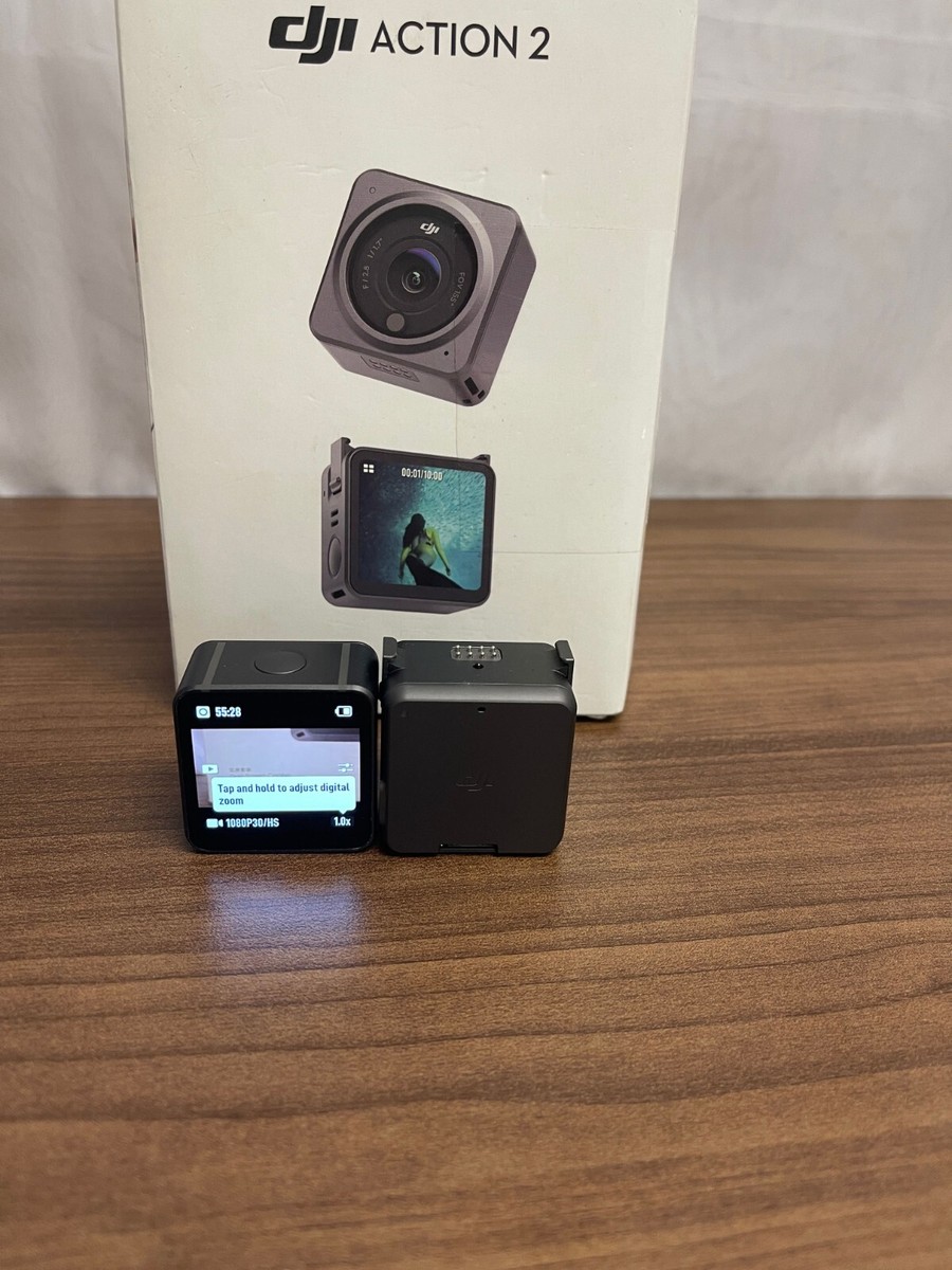 DJI Action 2 MC211 Black Dual Screen Combo With Battery DJI Action 2 MC211 Black Dual Screen Combo With Battery