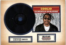 Coolio Gangstas Paradise2015 Panini Americana Certified Singles Insert # 4