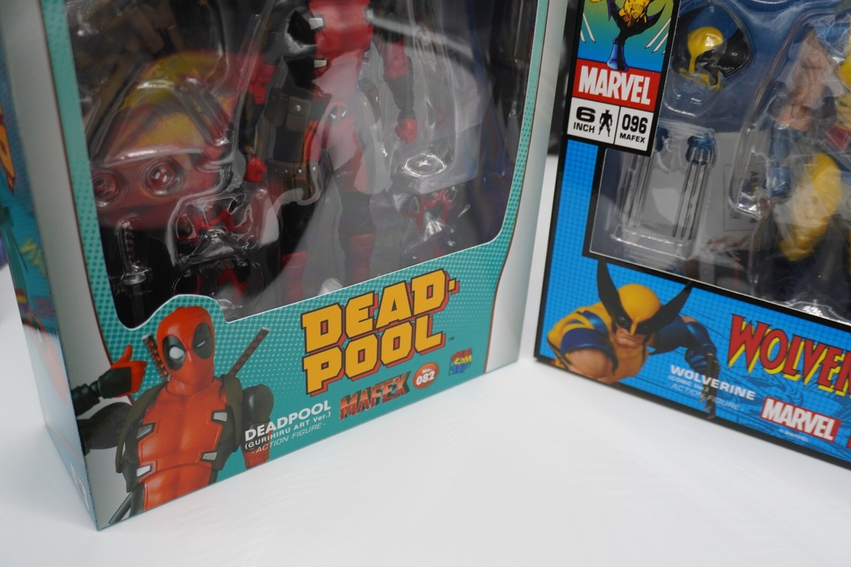 MAFEX No.096 WOLVERINE (Comic Ver.) & No.082 DEADPOOL (Gurihiru