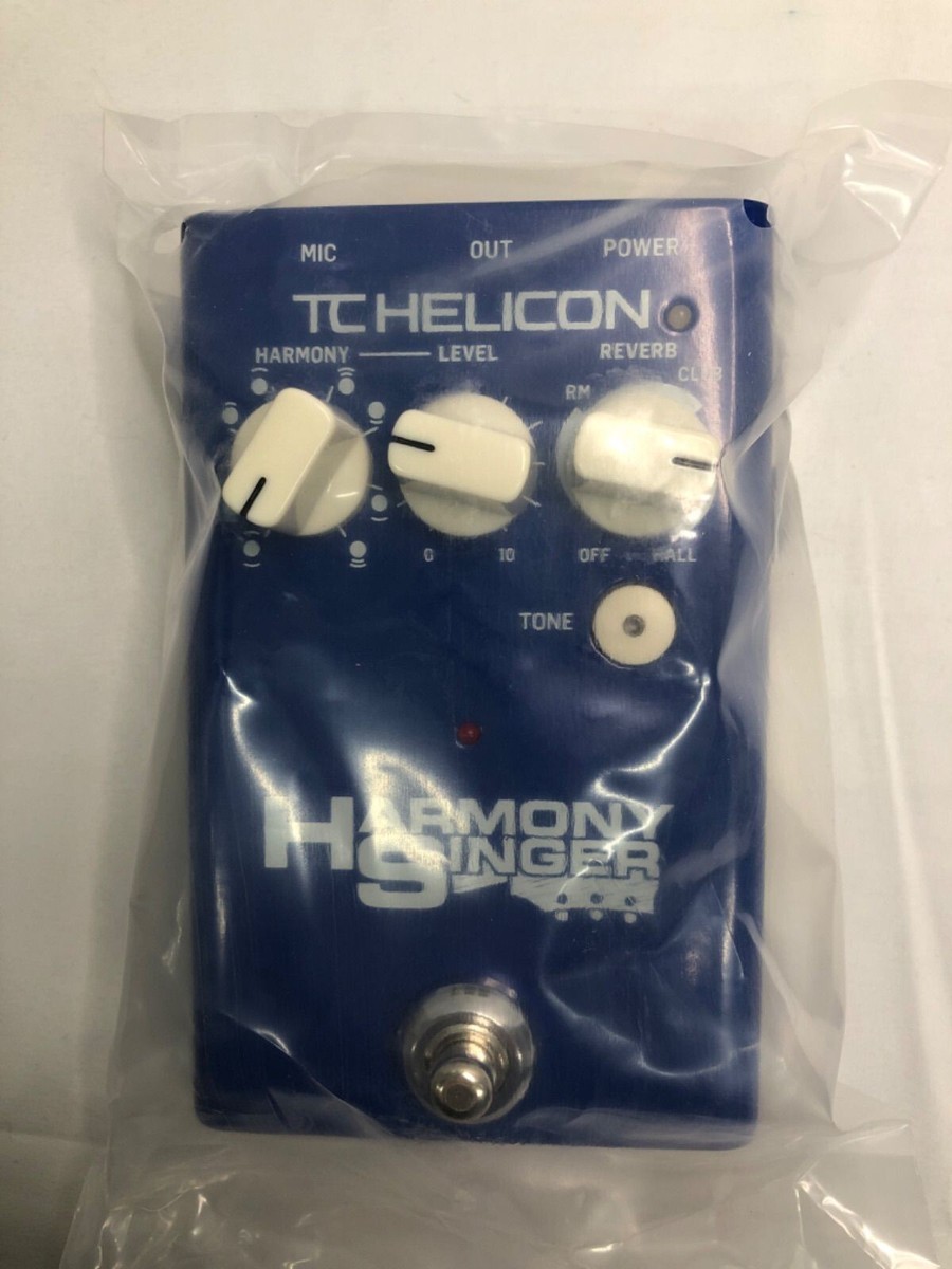 TC Helicon Harmony Singer 2 Vocal Compact Effects Pedal Harmony 