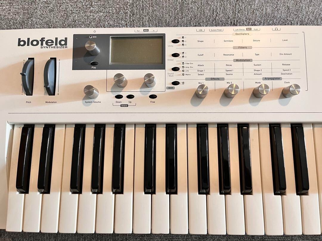 Waldorf Blofeld Keyboard Synthesizer White Very Good | eBay