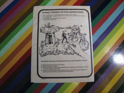 vtg 1980s ESB Star Wars ephemera - toy instruction manuals, stickers, insert - Picture 138 of 199
