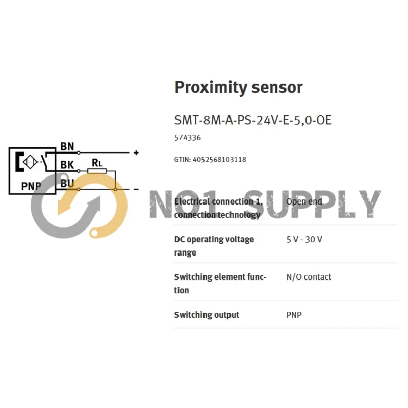 1PC NEW FESTO SMT-8M-A-PS-24V-E-5,0-OE 574336 Proximity sensor - Image 3 of 3