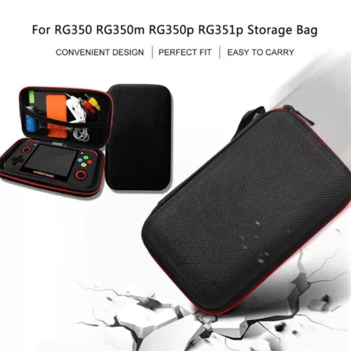 Portable Storage Bag for RG350 RG350m RG350p RG351p Game Console Handheld