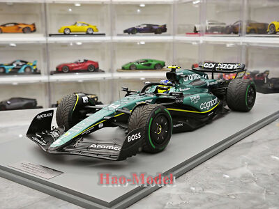 1:43 Scale Aston Martin AMR23 F1 Car Model - Fernando Alonso #14, Zinc Alloy Die Cast - View #3