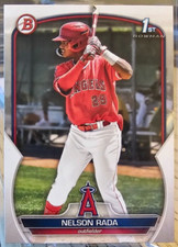 2023 Bowman 1st Prospect Nelson Rada #BP-132 Los Angeles Angels