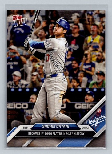 2024 Topps Now Shohei Ohtani 50/50 - Los Angeles Dodgers