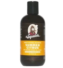 Dr. Squatch Men's Natural Shampoo Summer Citrus 8 oz - New Seal Ships In 24hour 