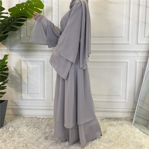 Abaya Ramadan Women Kaftan Open Dress Dubai Muslim Cardigan Kimono Islamic Robes - Picture 135 of 159