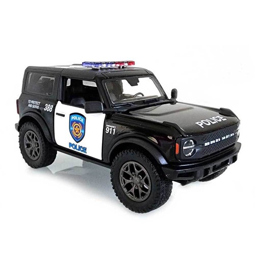 Kinsmart 5" Die-cast: 2022 Ford Bronco Police Edition. Brand New in Generic Box! - Picture 7 of 9