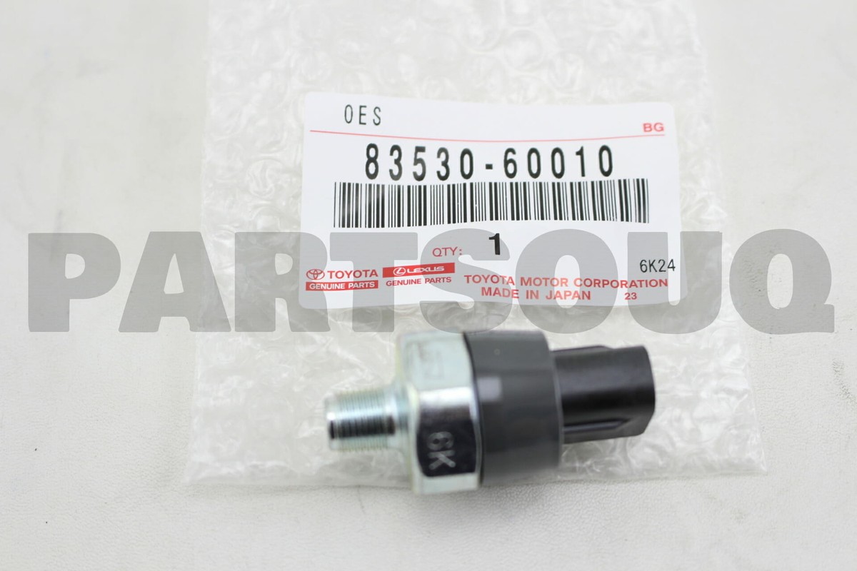 8353060010 Genuine Toyota SWITCH ASSY, OIL PRESSURE (FOR ENGINE