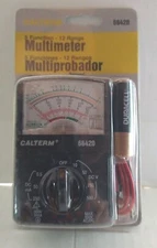 NEW Calterm 66420 ANALOG BATTERY MULTIMETER ELECTRICAL Multi-Tester