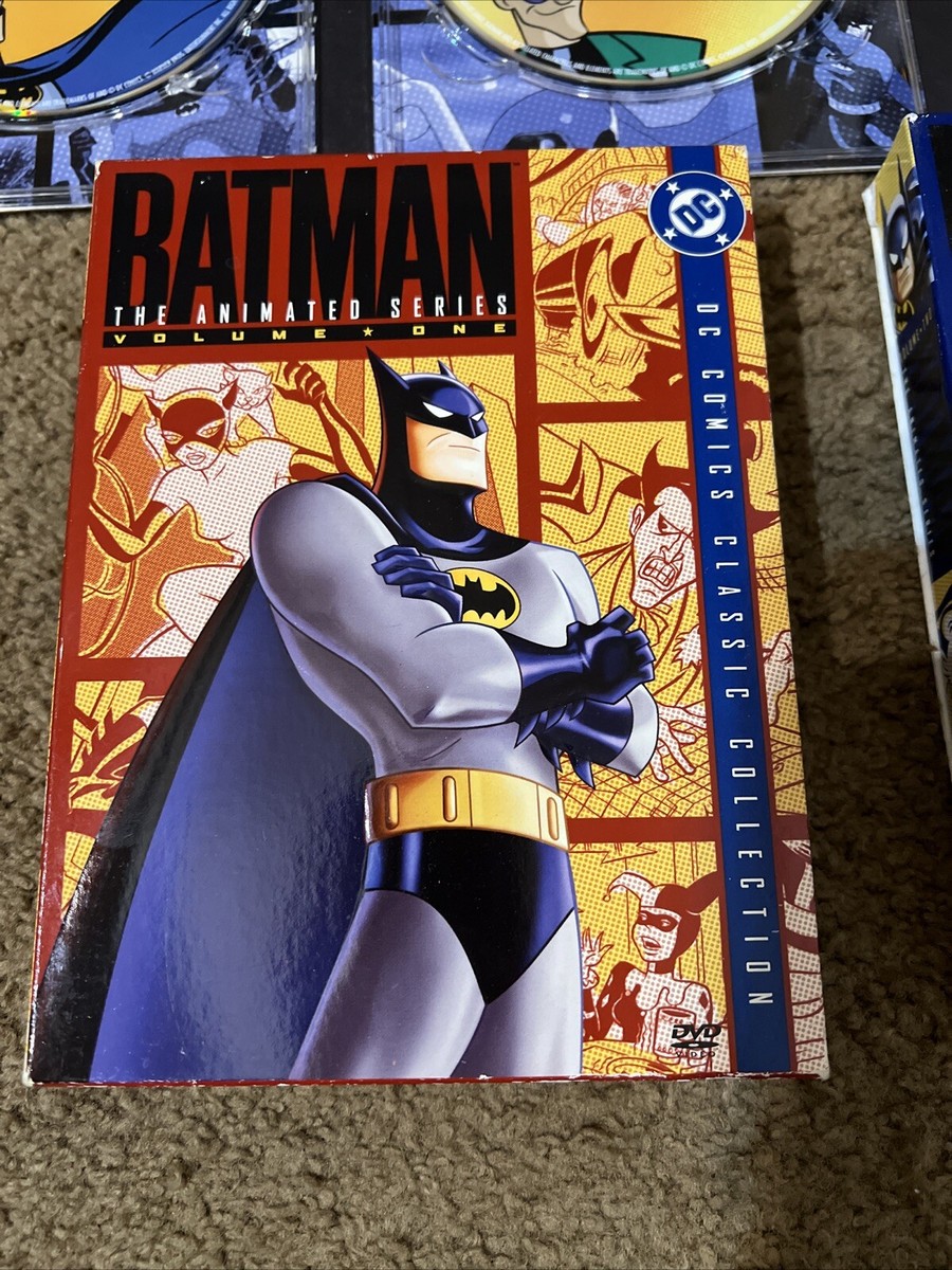 Batman The Animated Series, Volume 1 & 2 (DVD, 2005, 8-Disc
