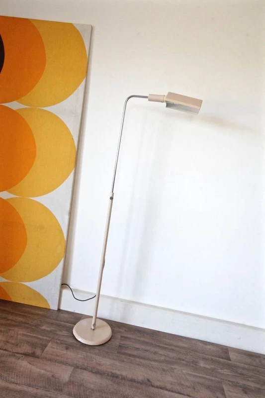 Funky Retro Adjustable Floor Lamp Stand Mid Century Parker Era