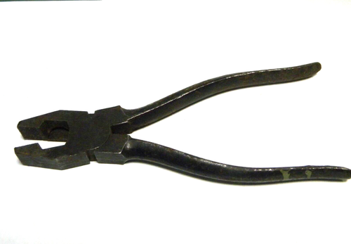Pexto (Oval Logo) 40-8 8" Linesman Pliers Sidecutters Made in USA - Picture 2 of 3