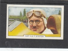 1936 Gallaher Sporting Personalities George Eyston Racing Driver #46