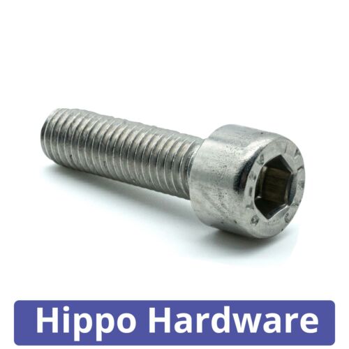 M8 - 8mm Socket Allen Cap Screw Hex Head Allen Bolts A2 Stainless Steel DIN 912 - Picture 2 of 4