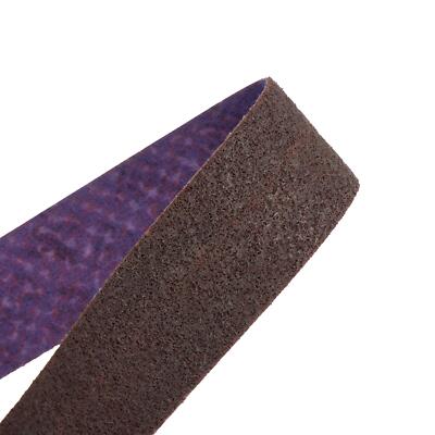 茶 bkS Scotch-Brite Durable Flex Belt, 77157, 1/2 in x 18 in, A MED