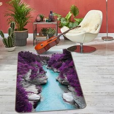 3D Mountain Gorge NAO8164 Game Rug Mat Elegant Photo Carpet Mat Fay