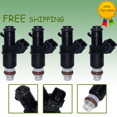 4PCS Fuel Injectors 16450-RGA-003 For HYBRID Civic 1.3L 1.5L Insight 1.3L l4