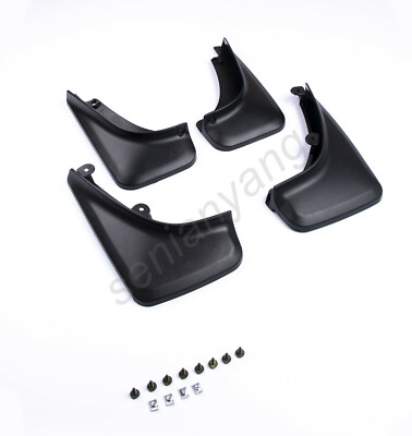 Set of 4 Front and Rear Mud Flaps Splash Guards Kit Compatible with 2019-2020 Jeep Cherokee Set of 4 Front and Rear Mud Flaps Splash Guards Kit Compatible with 2019-2020 Jeep Cherokee